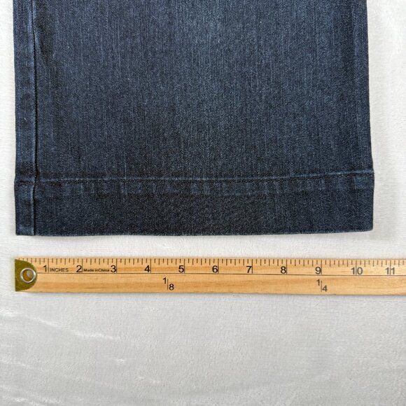 Talbots Heritage Jeans Women Size 16 33 Boot Cut High Rise Cotton Blend Denim - Picture 3 of 10